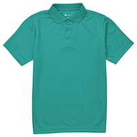 Classroom Uniforms Youth Unisex Moisture Wicking Polo Teal Blue (CR860Y-TEAL)