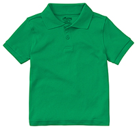 Classroom Uniforms Preschool Short Sleeve Interlock Polo SS Kelly Green (CR891D-SSKG)