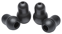 Littmann Large and Small Soft-Sealing Eartips Black (L40001-BK)