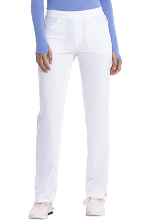 Cherokee Slim Pull-On Pant White (1124A-WTPS)
