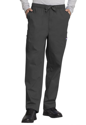 Cherokee Workwear Men's Fly Front Cargo Pant Pewter (4000-PWTW)