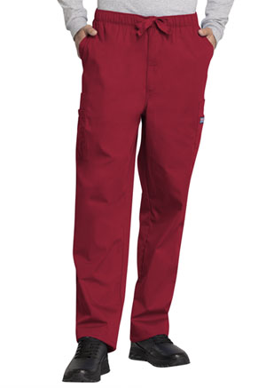 Cherokee Workwear Men's Fly Front Cargo Pant Red (4000-REDW)