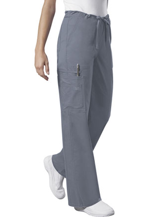 Cherokee Workwear Unisex Drawstring Cargo Pant Grey (4043-GRYW)