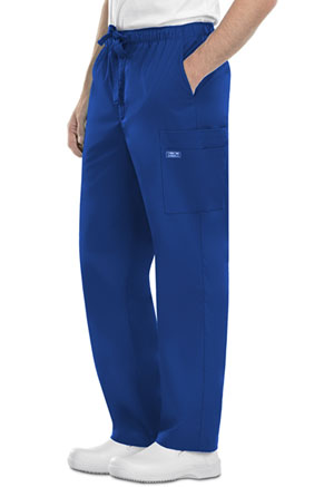 Cherokee Workwear Men's Fly Front Cargo Pant Galaxy Blue (4243-GABW)