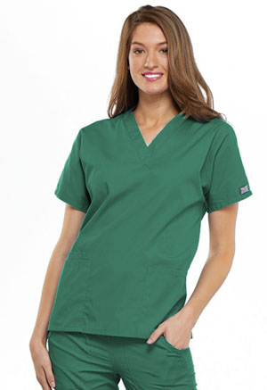 Cherokee Workwear V-Neck Top Surgical Green (4700-SGRW)
