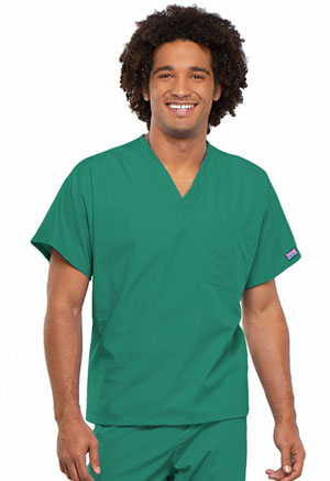 Cherokee Workwear Unisex V-Neck Tunic Surgical Green (4777-SGRW)