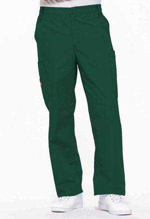 Dickies Men's Zip Fly Pull-On Pant Hunter Green (81006-HUWZ)