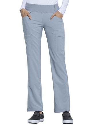 Cherokee Mid Rise Straight Leg Pull-on Pant Grey (CK002-GRY)