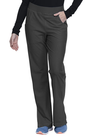 Cherokee Mid Rise Moderate Flare Leg Pull-on Pant Pewter (CK091-PWT)