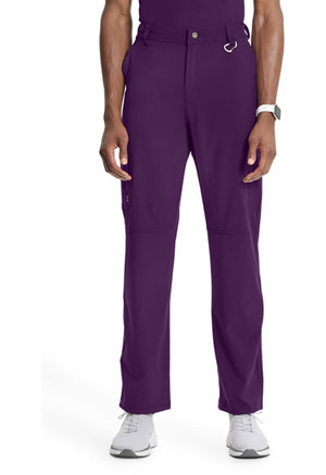 Cherokee Men's Fly Front Pant Eggplant (CK200A-EGG)