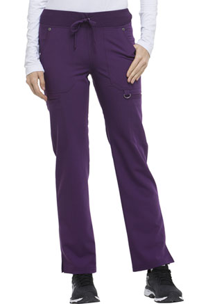 Dickies Xtreme Stretch Mid Rise Rib Knit Waistband Pant in
Eggplant (DK020T-EGPZ)