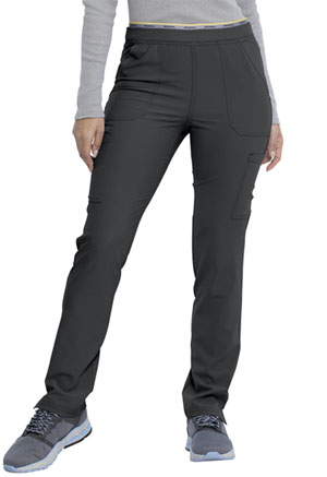 Retro Mid Rise Tapered Leg Pull-on Cargo Pant (DK035-PWT) (DK035-PWT)