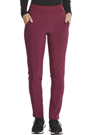 Dickies EDS Essentials Mid Rise Tapered Leg Pull-on Pant in
Wine (DK090-WNPS)