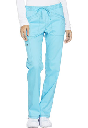 Dickies Mid Rise Straight Leg Drawstring Pant Turquoise (DK106-TRQ)