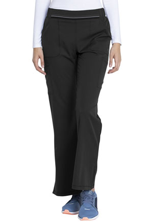 Dickies Dynamix Mid Rise Moderate Flare Leg Pull-on Pant in
Black (DK115-BLK)