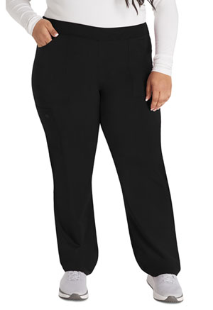 Dickies Balance Mid Rise Tapered Leg Pull-on Pant in
Black (DK135-BLK)