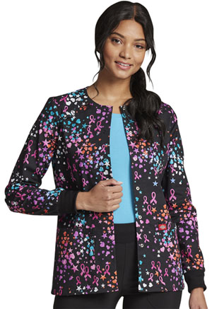 Dickies Prints Snap Front Warm-Up Jacket in
Caring Space (DK306-CASR)