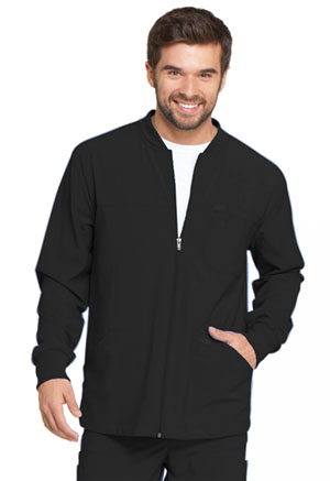 Dickies EDS Essentials Men's Zip Front Warm-Up Jacket in
Black (DK320-BAPS)
