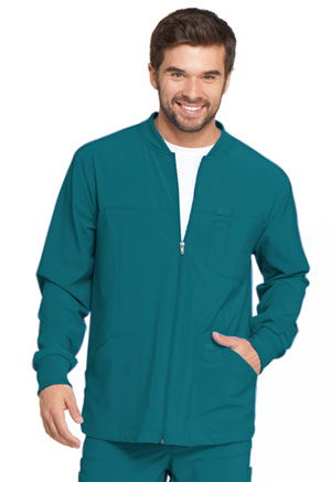 Dickies EDS Essentials Men's Zip Front Warm-Up Jacket in
Caribbean Blue (DK320-CAPS)