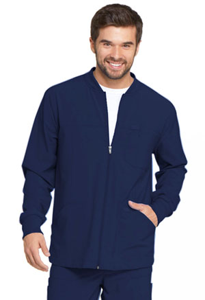 Dickies EDS Essentials Men's Zip Front Warm-Up Jacket in
Navy (DK320-NYPS)