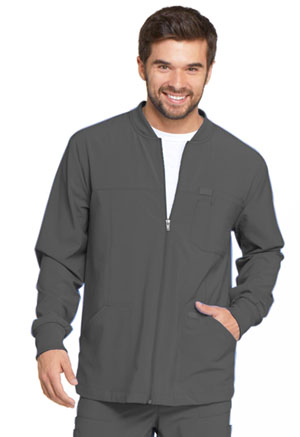 Dickies EDS Essentials Men's Zip Front Warm-Up Jacket in
Pewter (DK320-PWPS)