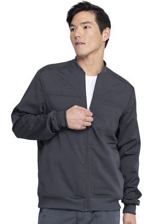 Dickies Balance Men's Zip Front Jacket in
Pewter (DK370-PWT)
