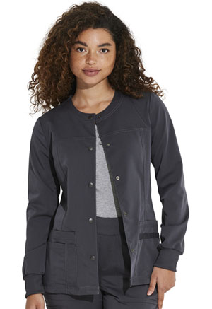 Dickies Balance Snap Front Jacket in
Pewter (DK380-PWT)