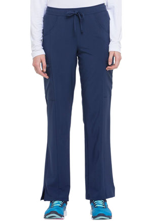 Dickies EDS Essentials Mid Rise Straight Leg Drawstring Pant in
Navy (DKE010-NYPS)