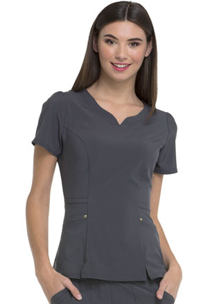 Heartsoul V-Neck Top Pewter (HS670-PWPS)