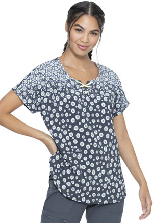 Heartsoul Round Neck Top Daisy Drizzle (HS698-DYLD)