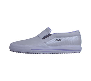 Infinity Footwear RUSH Textured Light Grey/Lilac (RUSH-LGBL)