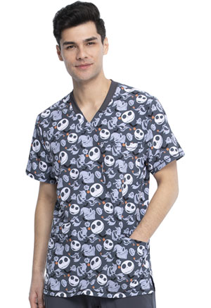 Tooniforms Men's V-Neck Top Boogie With Jack (TF725-NCOW)