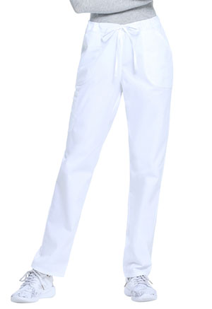 ScrubStar Women's Drawstring Pant White (WM050-WHT)