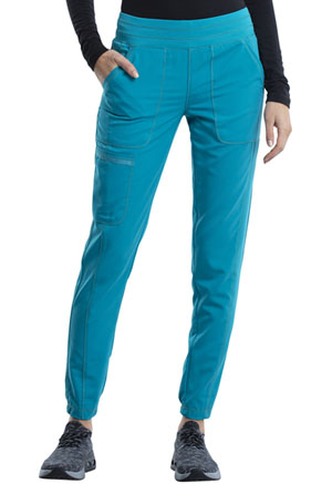 Cherokee Workwear Natural Rise Jogger Teal Blue (WW011-TLB)