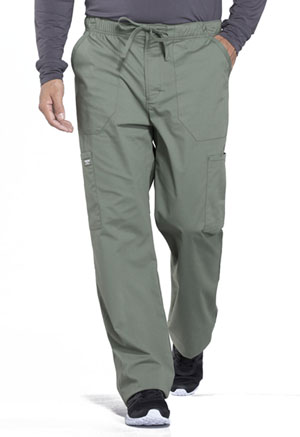 Workwear WW Professionals Men's Tapered Leg Fly Front Cargo Pant (WW190-OLV) (WW190-OLV)