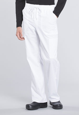Workwear WW Professionals Men's Tapered Leg Fly Front Cargo Pant (WW190-WHT) (WW190-WHT)