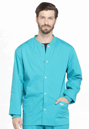 Workwear WW Professionals Men's Snap Front Jacket (WW360-TLB) (WW360-TLB)