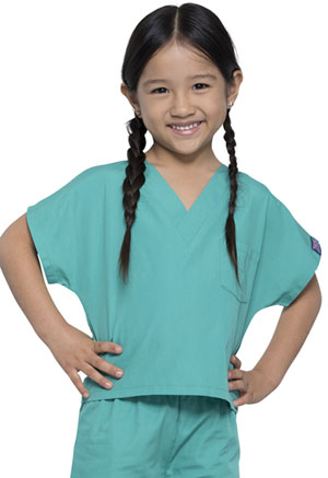 Cherokee Workwear Kids' Scrub Set Surgical Green (WW540C-SGRW)