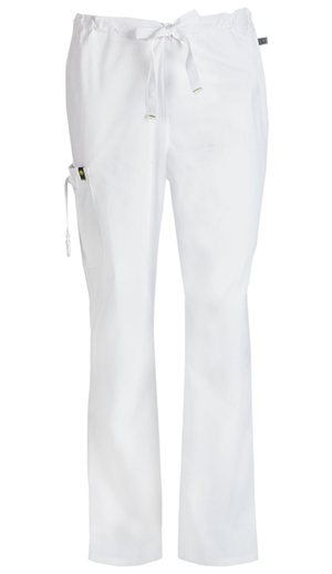 Code Happy Men's Drawstring Cargo Pant White (16001A-WHCH)