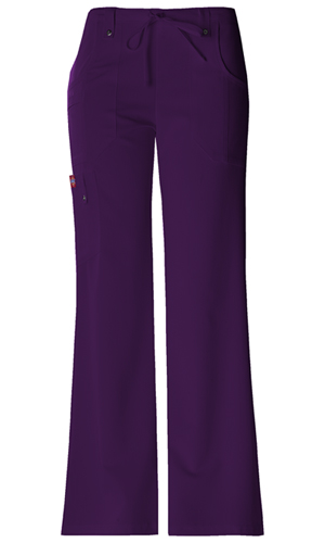Dickies Xtreme Stretch Mid Rise Drawstring Cargo Pant in
Eggplant (82011-EGPZ)