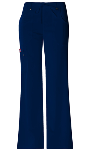 Dickies Xtreme Stretch Mid Rise Drawstring Cargo Pant in
D-Navy (82011-NVYZ)