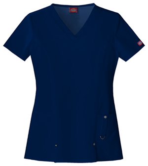 Dickies Xtreme Stretch V-Neck Top in
D-Navy (82851-NVYZ)
