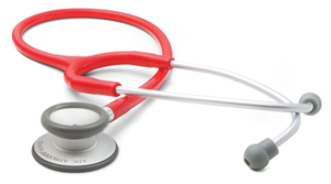 ADC ADSCOPE-Ultra Lite Clinician Stethoscope Red (AD619-RED)