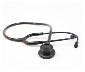 ADC ADSCOPE-Ultra Lite Clinician Stethoscope Tactical (All-Black) (AD619-ST)