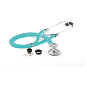 ADC ADSCOPE641 Sprague Rappaport Stethoscope Frosted Peacock (AD641Q-FP)