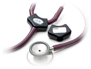 ADC Premium Stethoscope ID Tag Black (AD697Q-BK)