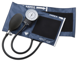 ADC Adult Aneroid Sphygmomanometer Navy (AD775AQ-NVY)