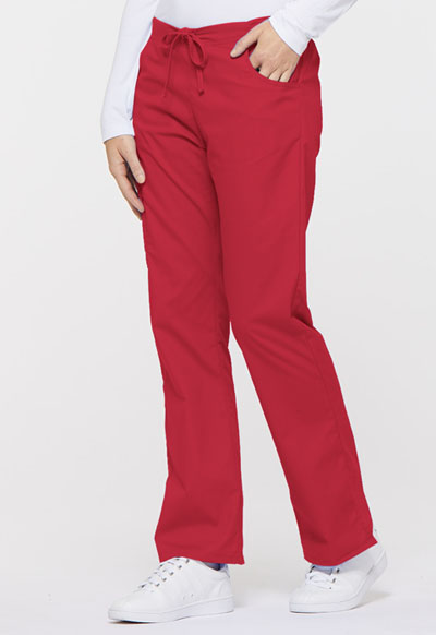 womens red dickies pants