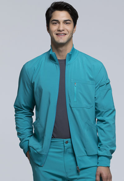 men's zip front jacket