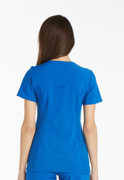 Photograph of V-Neck Knit Panel Top